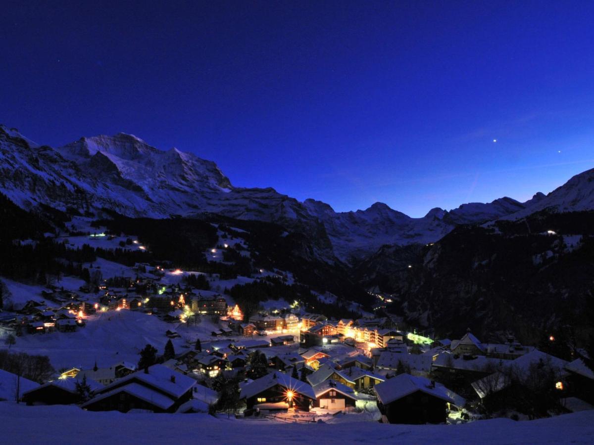 Chalet Zwaergli By Interhome Wengen Luaran gambar